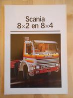 Scania 112 8x2 & 8x4 Brochure 1982 – P112, Ophalen, Zo goed als nieuw, Overige merken, Scania
