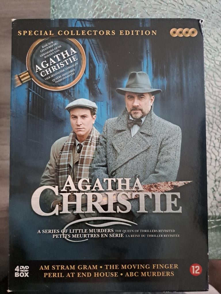 Agatha Christie (dvd), Alle leeftijden, Ophalen of Verzenden, Zo goed als nieuw