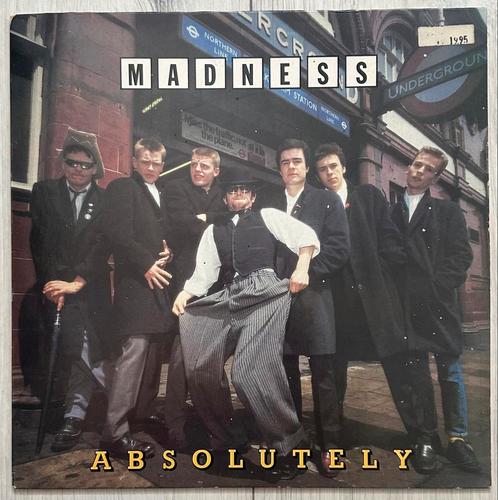 LP - Madness - Absolutely, Cd's en Dvd's, Vinyl | Pop, Zo goed als nieuw, 1960 tot 1980, Overige formaten, Ophalen of Verzenden