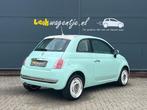 Fiat 500 1.2 Vintage ‘57 *leer *unieke uitvoering *mintgro, Voorwielaandrijving, Gebruikt, 1242 cc, 840 kg