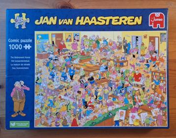 Puzzel Jan van Haasteren, Het Bejaardentehuis, 1000 Stukjes beschikbaar voor biedingen