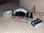 Gellak nagel set, Sieraden, Tassen en Uiterlijk, Uiterlijk | Cosmetica en Make-up, Ophalen of Verzenden, Zo goed als nieuw, Overige kleuren