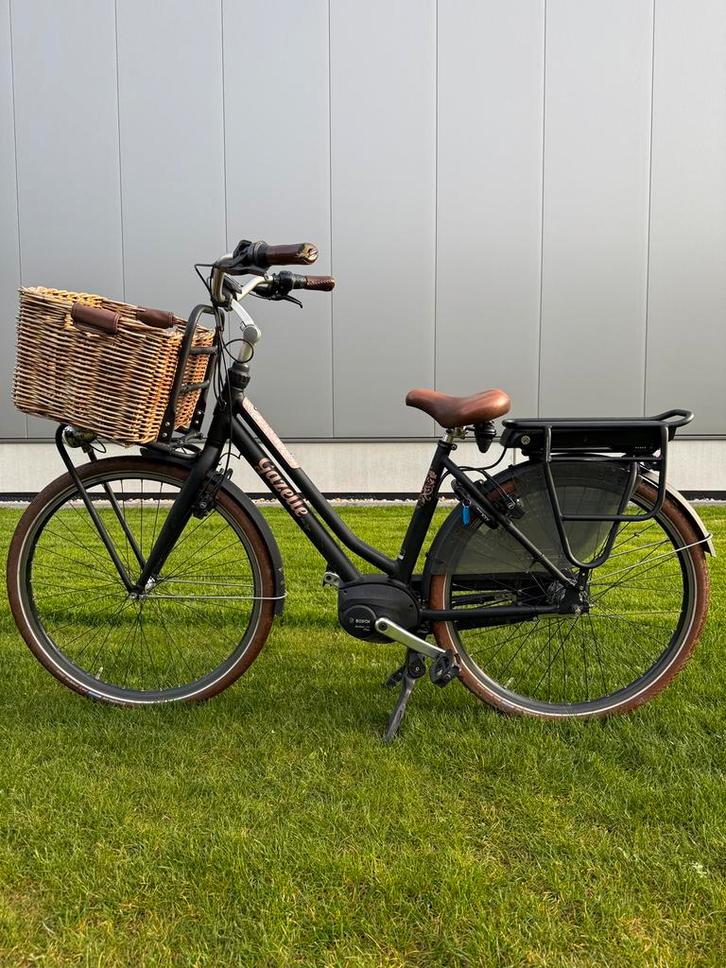 Gazelle Bosch Middenmotor Elektrische fiets Ebike TOP!, Fietsen en Brommers, Fietsen | Dames | Damesfietsen, Zo goed als nieuw