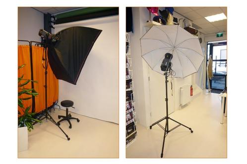 Professionele Bowens flitsset/studiolampen, Audio, Tv en Foto, Fotografie | Fotostudio en Toebehoren, Zo goed als nieuw, Lamp of Flitsset