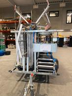 Steiger met kar en RSS dakrandbeveiliging, Doe-het-zelf en Verbouw, Steigers, Ophalen, Gebruikt, Gevelsteiger, 2 tot 5 meter