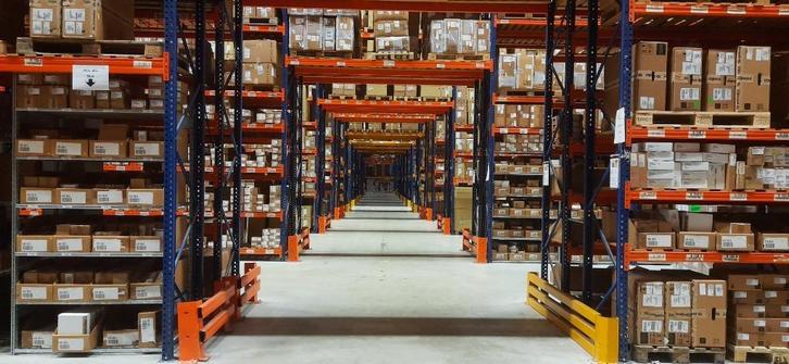 Zeer nette Gebruikte Palletstelling Pallet Stelling 270cm, Huis en Inrichting, Kasten | Stellingkasten, Gebruikt, Ophalen of Verzenden