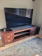 Mooi TV meubel 180cm teakhout, Huis en Inrichting, Kasten | Televisiemeubels, 150 tot 200 cm, Minder dan 100 cm, Teakhout, 50 tot 75 cm