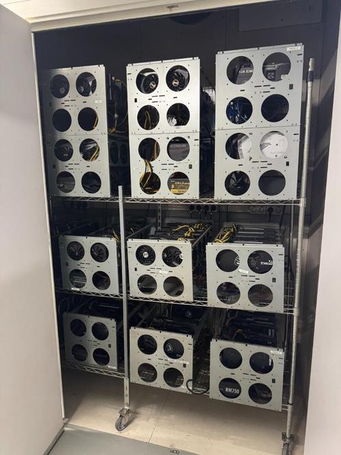 Diverse Mining Rigs / Videokaarten, Computers en Software, Videokaarten, Zo goed als nieuw, Nvidia, PCI-Express 4.0, GDDR6, Ophalen of Verzenden