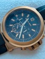 Stijlvol Goud/Zwart Michael Kors Horloge - Verstelbaar, Overige merken, Overige materialen, Gebruikt, Verzenden