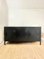 Black Metal Cabinet, Ophalen, Zo goed als nieuw, Industrial