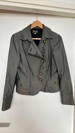 Grijs milatary jasje maat 40 Stroke, Maat 38/40 (M), Ophalen of Verzenden, Jasje, Grijs
