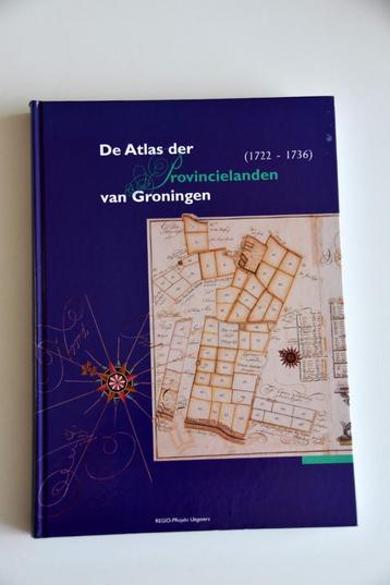 De Atlas Provincielanden Groningen 1722-1736 Schroor NIEUW beschikbaar voor biedingen