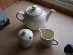 Creme theepot met roomstel, Overige typen, Ophalen of Verzenden, Zo goed als nieuw, Overige stijlen