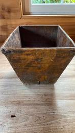 Oude houten rijstbak, Antiek en Kunst, Verzenden