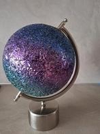 Decoratieve wereldbol glas chroom zeer appart, Nieuw, Huis en Inrichting, Woonaccessoires | Wereldbollen, Ophalen, Nieuw