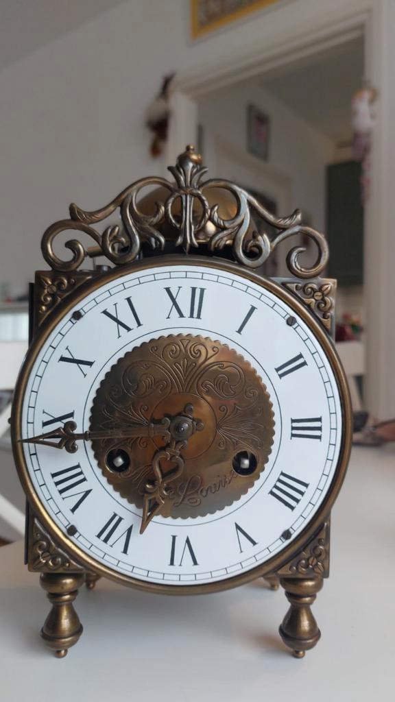 Marie Louise Tafelklok van Franz Hermle, Antiek en Kunst, Antiek | Klokken, Ophalen