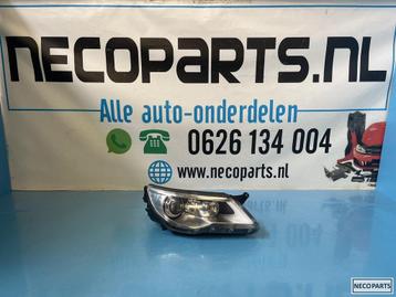 VW TIGUAN 5N0 XENON KOPLAMP RECHTS ALLES LEVERBAAR!! beschikbaar voor biedingen