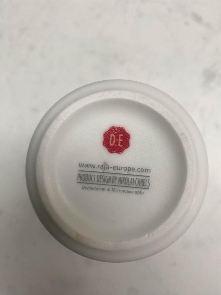 10 DE Design Koffiekopjes Nikolai Carels, Huis en Inrichting, Keuken | Servies, Zo goed als nieuw, Kop(pen) en/of Schotel(s), Effen