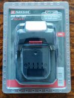 Nieuwe Parkside 20 volt 2Ah accu (PAP 20 A1), Doe-het-zelf en Verbouw, Gereedschap | Machine-onderdelen en Toebehoren, Ophalen of Verzenden