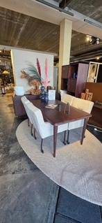Eettafel | Bruin Mangohout | Rechthoek | 160/90cm, Huis en Inrichting, Eikenhout, Bornsestraat 31, Jarameubeloutlet@hotmail.com