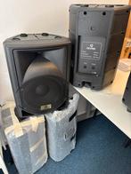 Geluidsysteem - speakers - versterkers en mixer, Ophalen of Verzenden, Zo goed als nieuw, P.A.