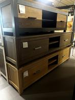 Modern TV meubel 212x45x52 cm, twee kleuren verkrijgbaar, Ophalen, Gebruikt, 150 tot 200 cm, Minder dan 100 cm