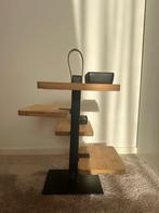 Serveertoren metaal/bamboe met sausbakjes, Ophalen, Nieuw