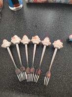 Dessertvorkjes & Theelepeltjes Set, Antiek en Kunst, Curiosa en Brocante, Ophalen