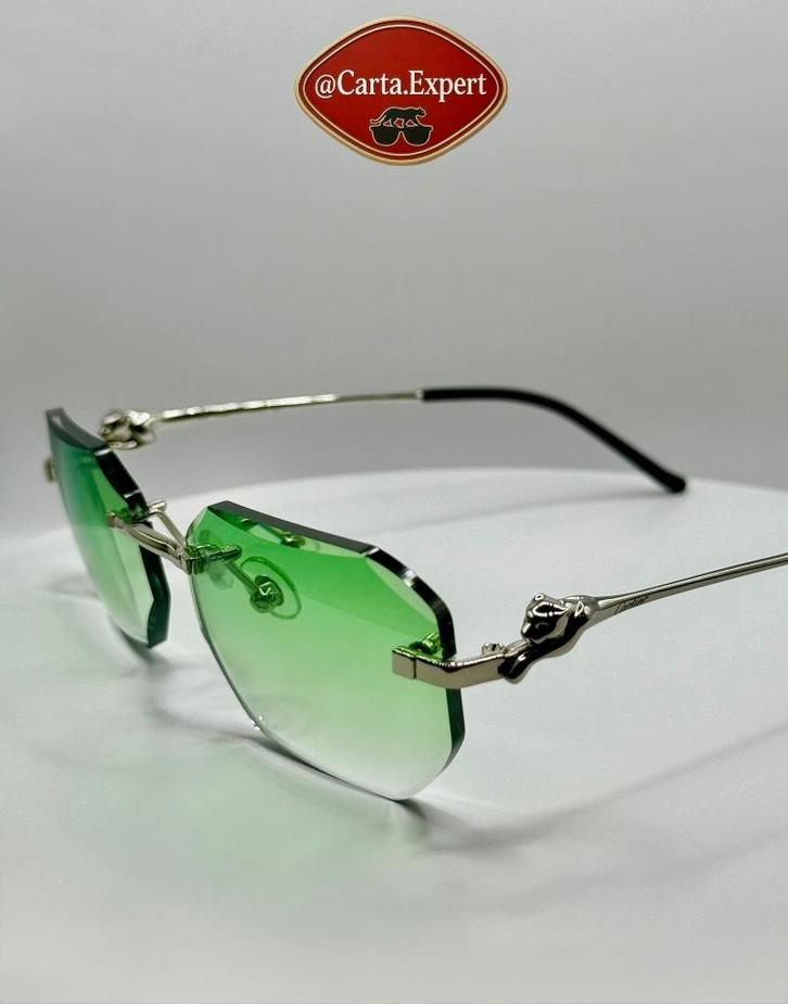 Cartier Panthere Diamond Cut Piccadilly zonnebril, Sieraden, Tassen en Uiterlijk, Zonnebrillen en Brillen | Heren, Nieuw, Zonnebril