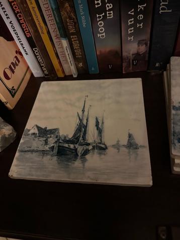 Delfts blauw tegel beschikbaar voor biedingen