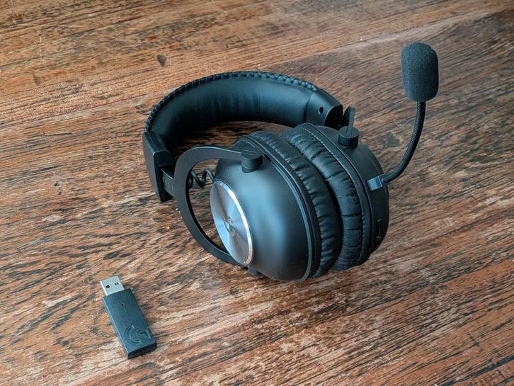 Logitech G Pro X Wireless USB headset, Computers en Software, Headsets, Zo goed als nieuw, Over-ear, Draadloos, Gaming headset