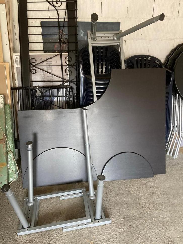 Ikea galant bureau 160x120, Huis en Inrichting, Bureaus, Zo goed als nieuw, Ophalen