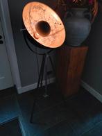 Industriële Staande Lamp met Dimmer - Zo Goed Als Nieuw, Huis en Inrichting, Ophalen, 100 tot 150 cm, Zo goed als nieuw, Metaal