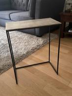 Metalen bijzet (wand) tafel, Huis en Inrichting, Tafels | Sidetables, Ophalen, 50 tot 100 cm, Zo goed als nieuw, 25 tot 50 cm