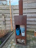 Gebruikte Buitenhaard met Roest, Ophalen