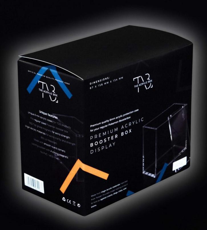 The Acrylic Box Pokemon Booster Box Power Armor. De beste!, Hobby en Vrije tijd, Verzamelkaartspellen | Pokémon, Nieuw, Boosterbox