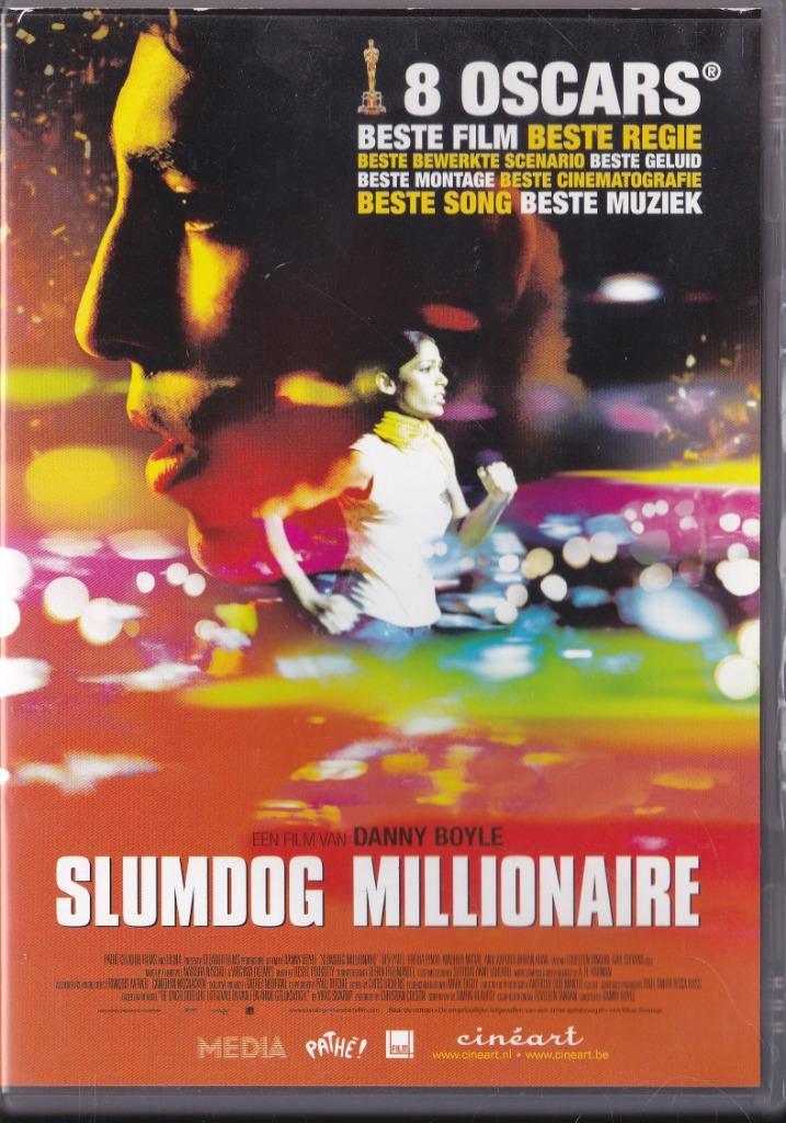 Slumdog millionaire ֎ Dev Patel, Freida Pinto, Cd's en Dvd's, Dvd's | Filmhuis, Gebruikt, Azië, Vanaf 12 jaar, Ophalen of Verzenden