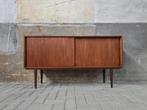 Mid Century Deens Design Lowboard Teak | Dressoir Lage Kast, Huis en Inrichting, Kasten | Dressoirs, 100 tot 150 cm, Ophalen of Verzenden