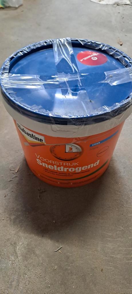 10L Alabastine voorstrijk sneldrogend, Doe-het-zelf en Verbouw, Verf, Beits en Lak, Nieuw, Verf, 5 tot 10 liter, Overige kleuren