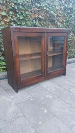 Oud kastje theekastje vitrinekastje 35 euro, Huis en Inrichting, Kasten | Vitrinekasten, Ophalen, 50 tot 100 cm, Zo goed als nieuw