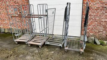 winkel karren, transportkarren, transport wagentjes beschikbaar voor biedingen