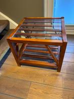 Te koop bijzettafel kersen., Ophalen, 50 tot 100 cm, Zo goed als nieuw, Minder dan 50 cm