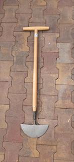 Graskantensteker met houten handvat, Ophalen of Verzenden, Gebruikt, Schoffel