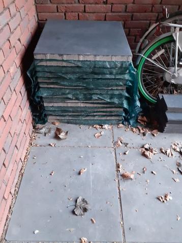 Betontegels 60 cm x 60 cm zwart / antraciet Nieuw! beschikbaar voor biedingen