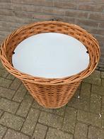 Grote Mand, Huis en Inrichting, Woonaccessoires | Schalen en Manden, Ophalen, Rond, Riet