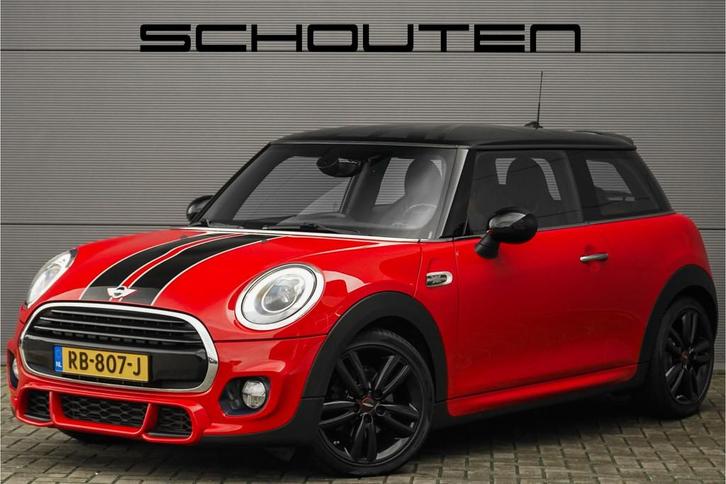MINI Mini 1.5 Cooper Chili JCW Pack LED 17" (bj 2017), Auto's, Mini, Bedrijf, Te koop, Cooper, ABS, Airbags, Airconditioning, Bluetooth