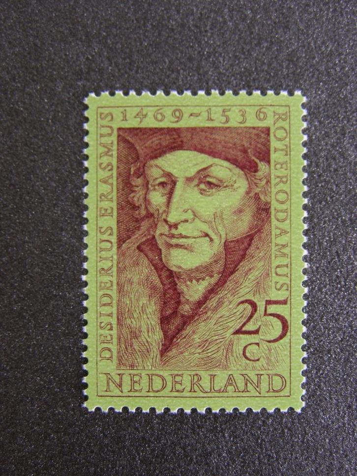 1969: NVPH 931 Erasmus 1469-1536; postfris / originele gom, Postzegels en Munten, Postzegels | Nederland, Postfris, Na 1940, Ophalen of Verzenden