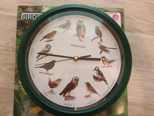 Birds wall clock, Huis en Inrichting, Woonaccessoires | Klokken, Zo goed als nieuw, Ophalen of Verzenden