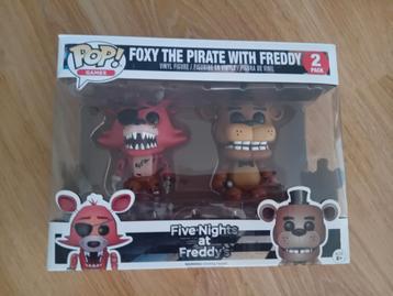 Funko foxy the pirate with freddy 2 pack  beschikbaar voor biedingen