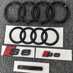 Audi S6 Zwarte Emblemen Set – Direct Leverbaar!, Auto diversen, Tuning en Styling, Ophalen of Verzenden